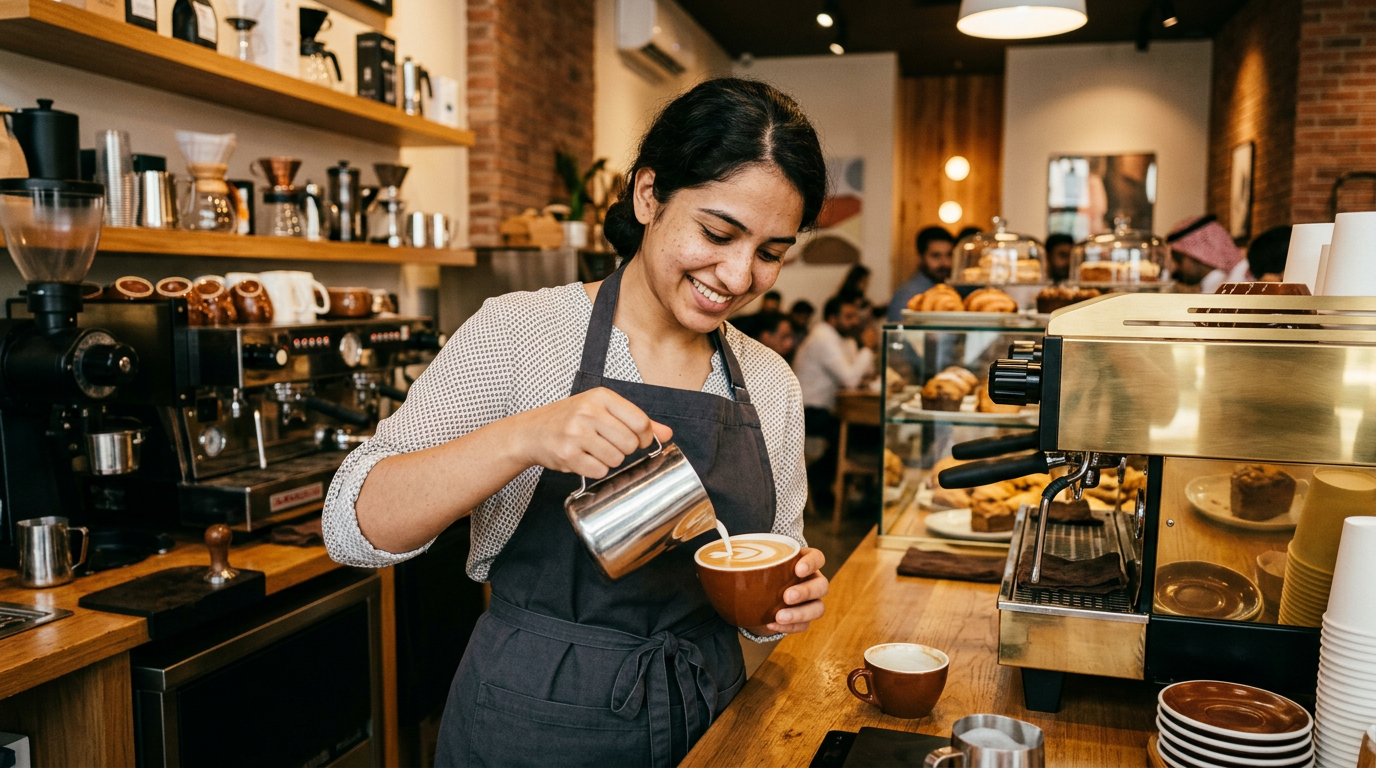 Barista / Service Crew – A QSR and café chain in Saudi Arabia Saudi Arabia