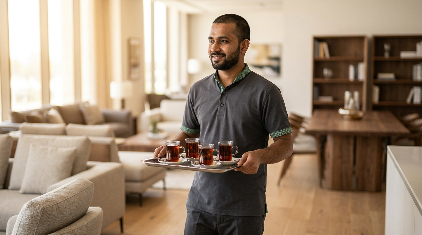 Cleaner cum Tea Boy – A leading furniture and home furnishings manufacturer in Kuwait Kuwait