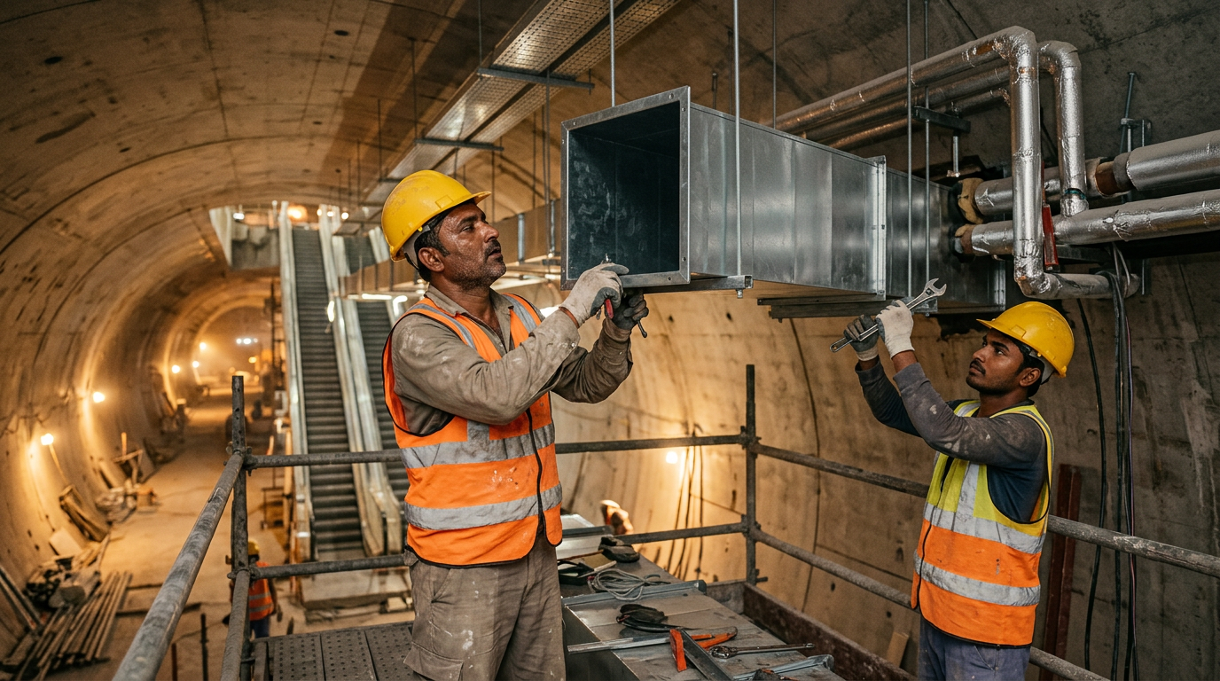 Plumber (PPR Pipe) – MNG – Dubai Metro Project UAE